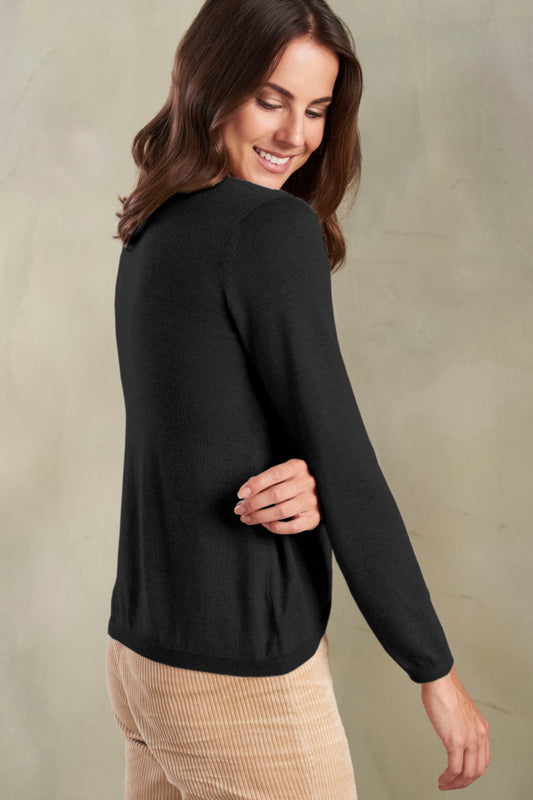 Tudor Sweater Royal Alpaca Color Black