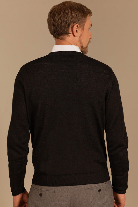 Theo Sweater Royal Alpaca Color Black