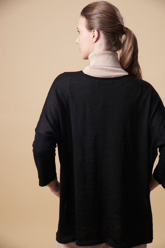 Ucana Sweater Baby Alpaca Color Black