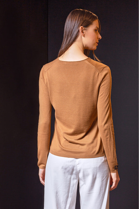 Belén Sweater Vicuña Color Vicuna