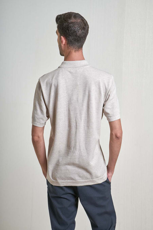 Camiseta Umbino Algodón Color Beige