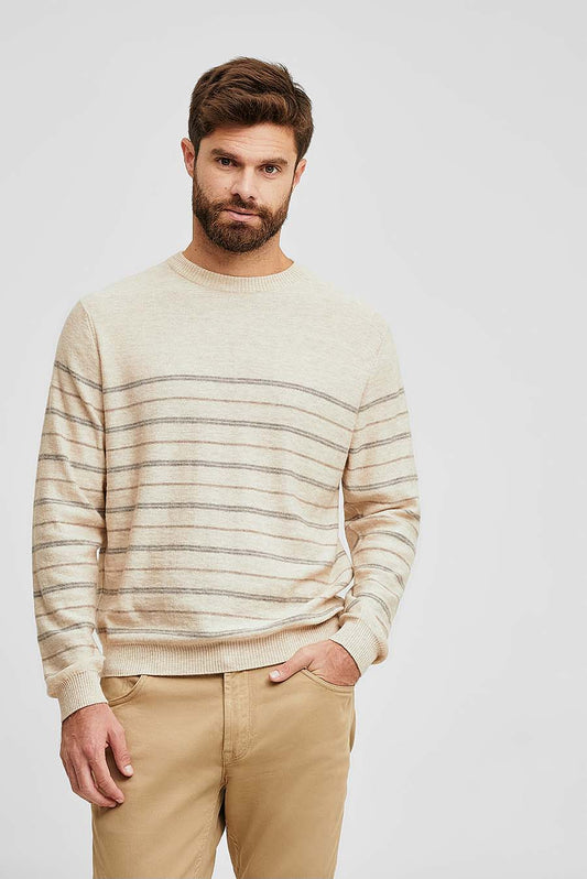Westminster Sweater Cotton & Baby Alpaca Color Beige