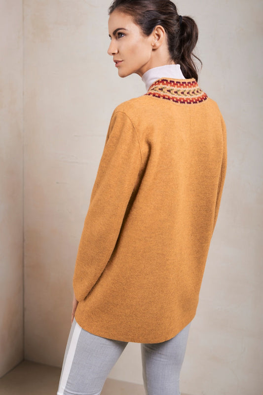 Simone Coat Alpaca & Wool Color Senape