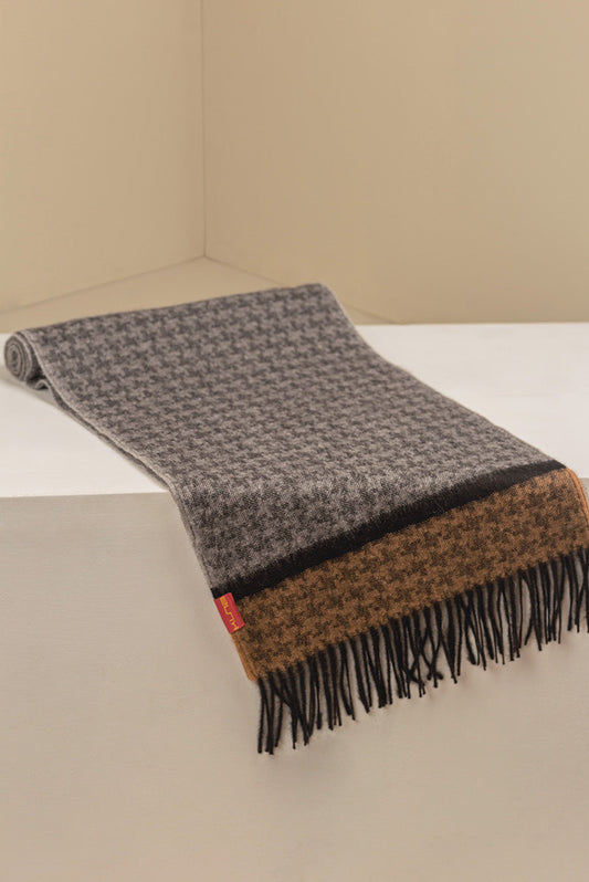 Savoy Scarf Baby Alpaca Color Grey