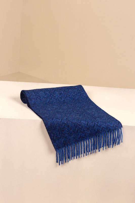 Sarda Scarf Baby Alpaca Color Blue