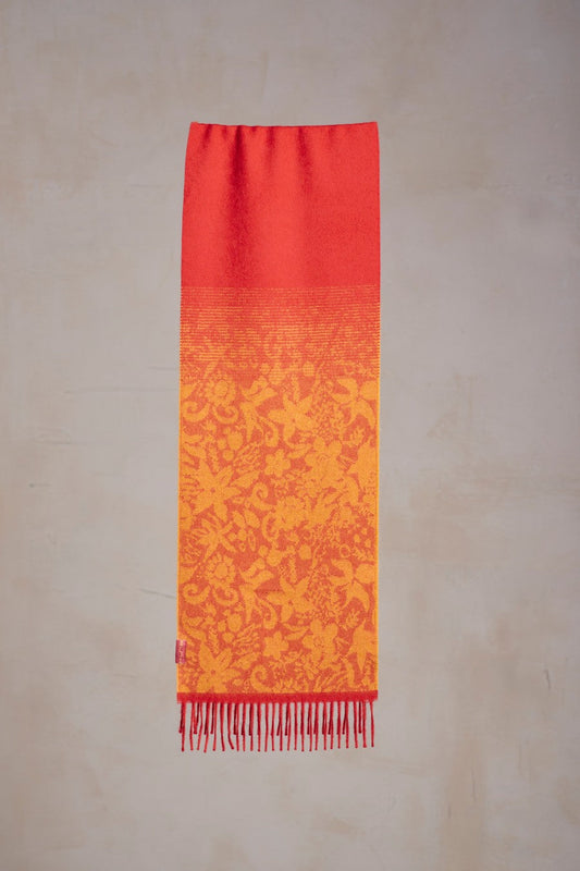 Salamandra Scarf Baby Alpaca Color Naranja