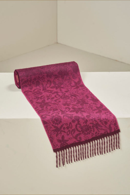 Salamandra Scarf Baby Alpaca Color Fucsia