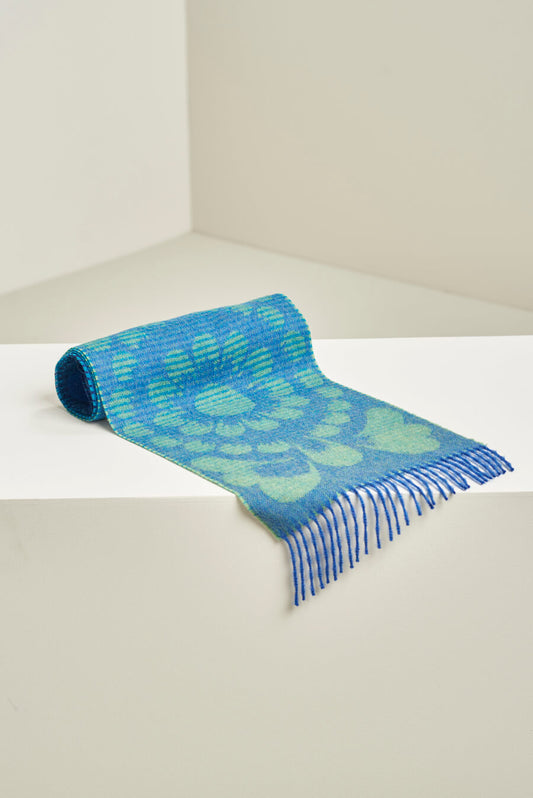 Unfold Scarf Baby Alpaca Color Blue