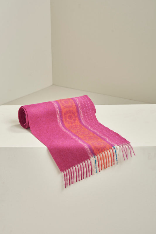 Unit Scarf Baby Alpaca Color Fucsia