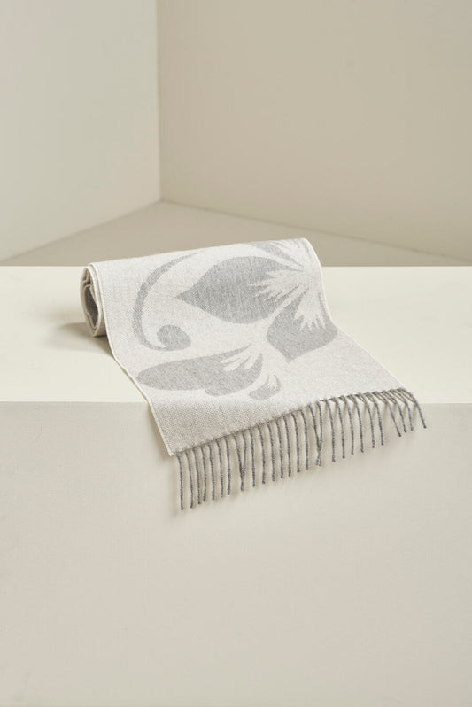 Unido Scarf Baby Alpaca Color Grey