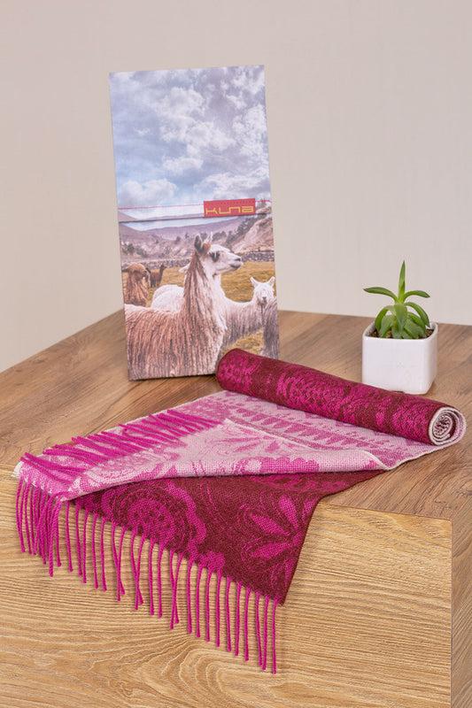 Voltio Scarf Baby Alpaca Color Fucsia