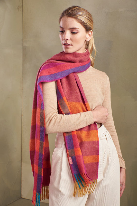 Terranova Scarf Baby Alpaca Color Naranja