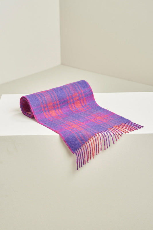 Satie Scarf Baby Alpaca Color Morado