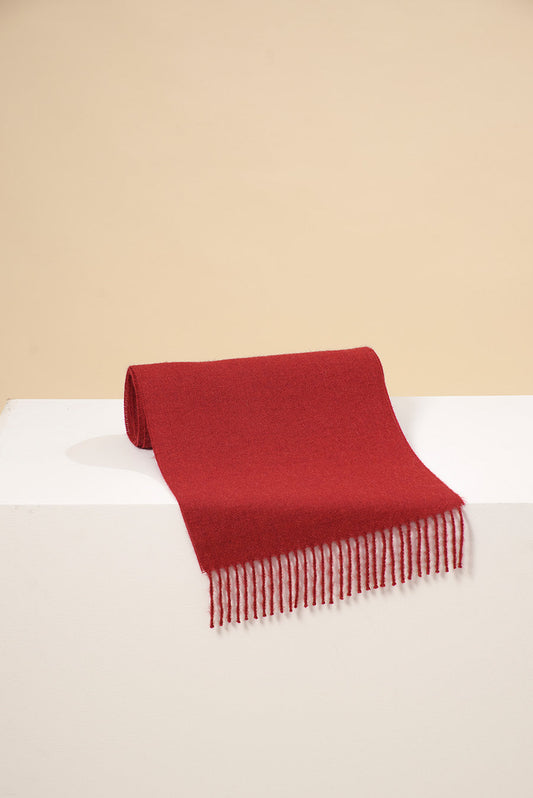 Adrian Scarf Baby Alpaca Color Rosso