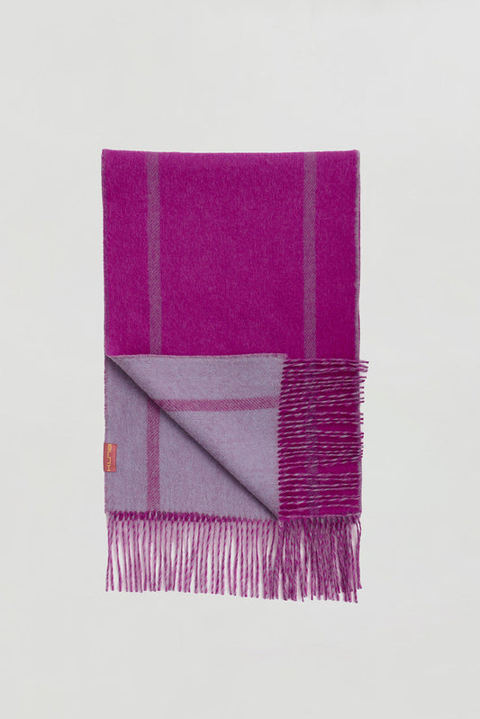 Weinstein Scarf Baby Alpaca Color Fucsia & Lila