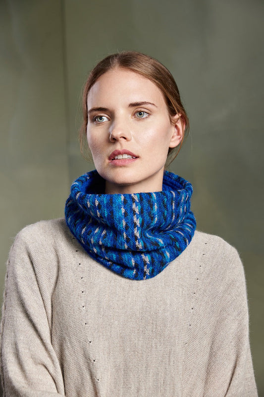 Tianna Scarf Baby Alpaca Color Cadet & Blu