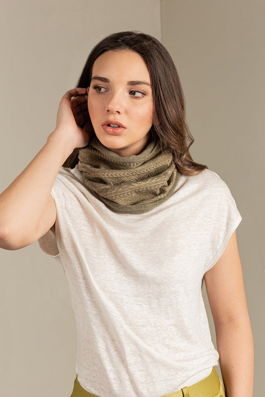 Unfreeze Scarf Cotton Color Verde