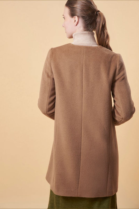 Uazu Coat Baby Alpaca & Wool Color Camel