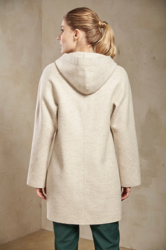 Penumbra Coat Alpaca & Wool Color Cloud