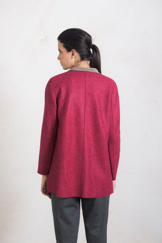 Runaway Coat Alpaca & Wool Color Venezia