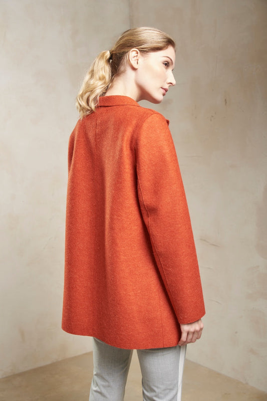 Solena Coat Alpaca & Wool Color Oxide