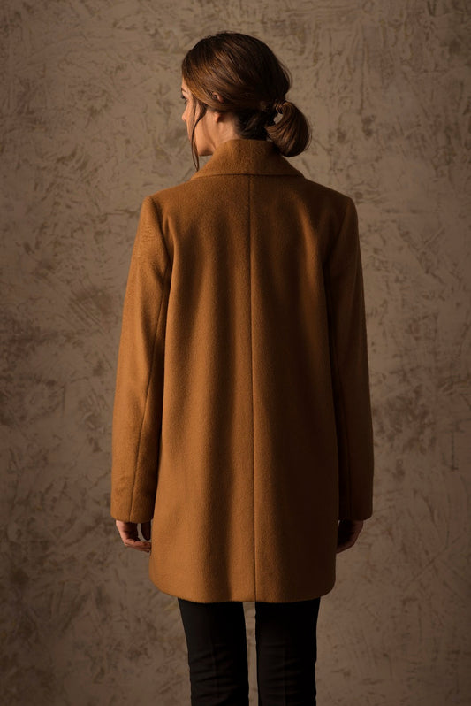 Short Swing - Abrigo Vicuña Vicuña Color Vicuña