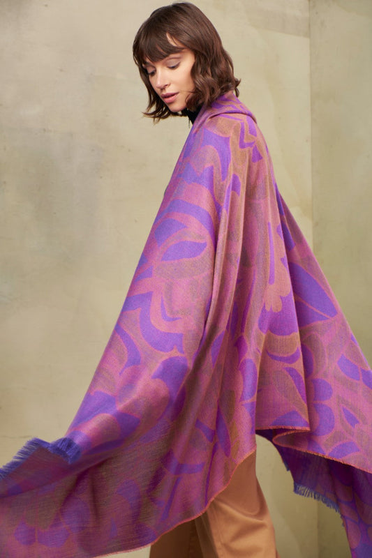 Timbre Shawl Baby Alpaca Color Multicolor