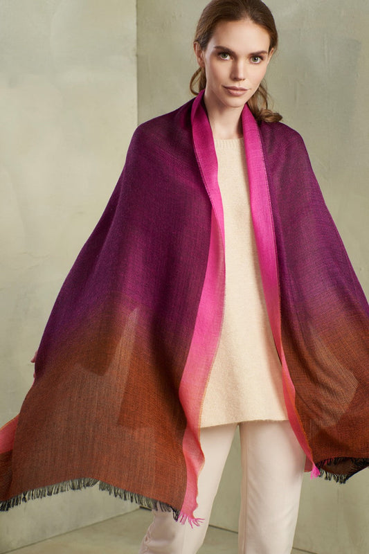 Triana Shawl Baby Alpaca Color Multicolor