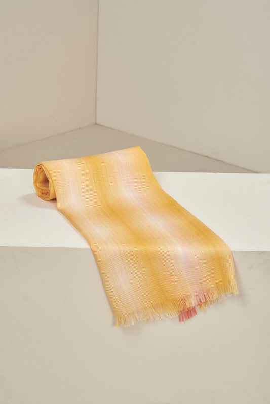 Umali Shawl Baby Alpaca Color Amarillo