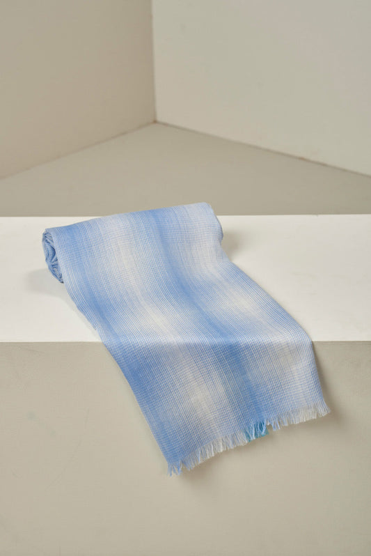 Umali Shawl Baby Alpaca Color Blue