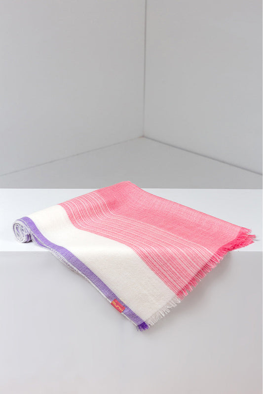 Ufana Shawl Baby Alpaca Color Fucsia