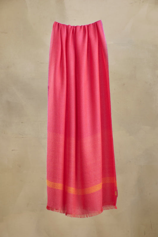 Teofila Shawl Baby Alpaca Color Red