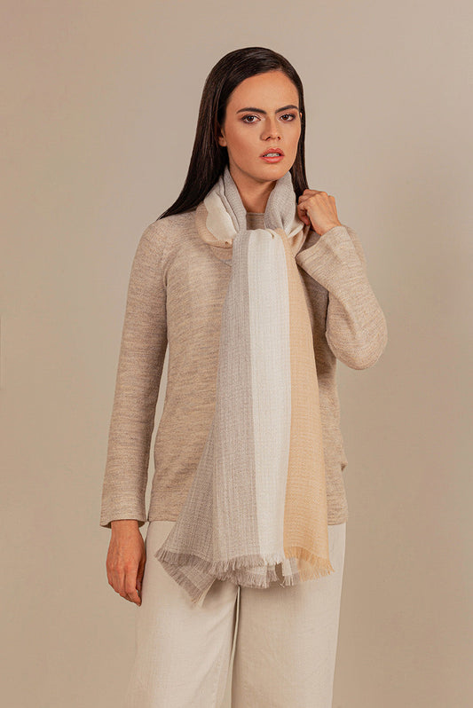 Uatuka Shawl Baby Alpaca Color Multicolor