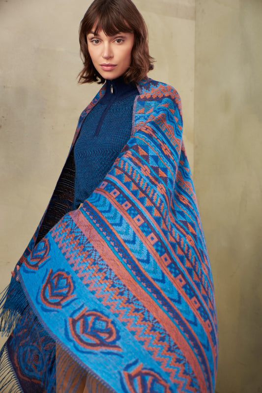 Thor Shawl Baby Alpaca Color Multicolor