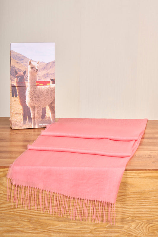 Vercorin Shawl Baby Alpaca Color Rosa