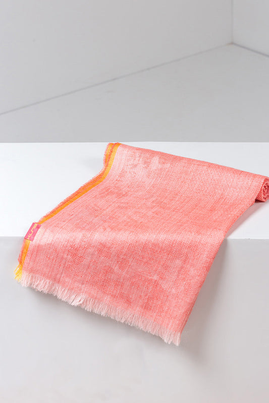 Unlimited Shawl Baby Alpaca Color Pink