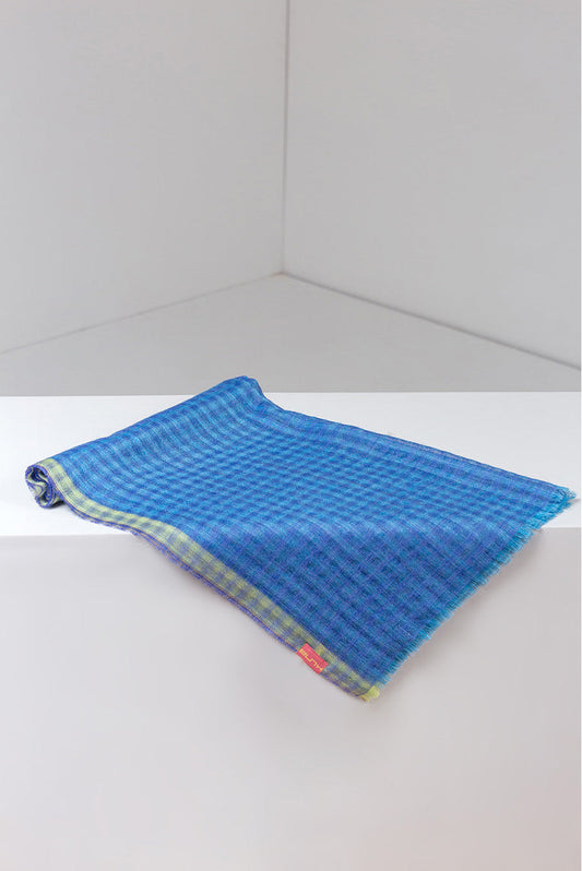 Ultra Shawl Baby Alpaca Color Blue