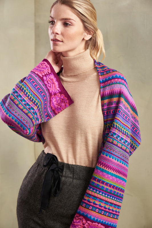 Toccra Shawl Baby Alpaca Color Multi