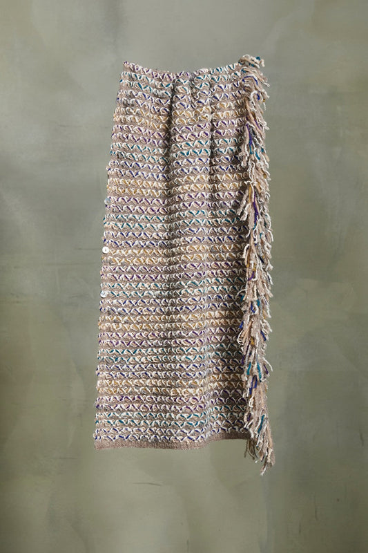 Totora Shawl Baby Alpaca Color Multi