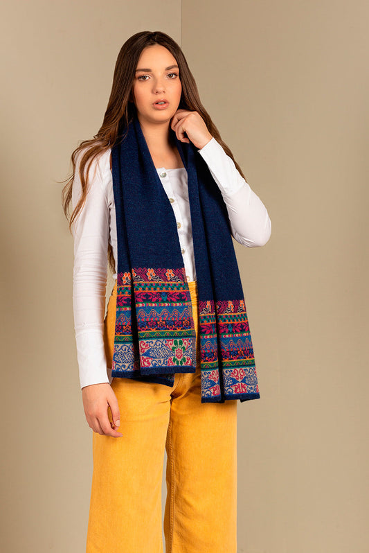 Ukali Shawl Baby Alpaca Color Astral