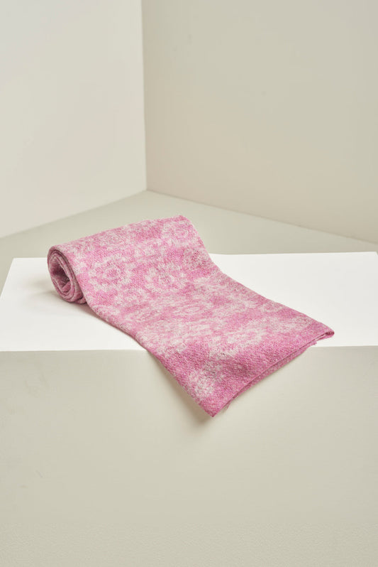 Ulsa Shawl Baby Alpaca Color Damask & Luna