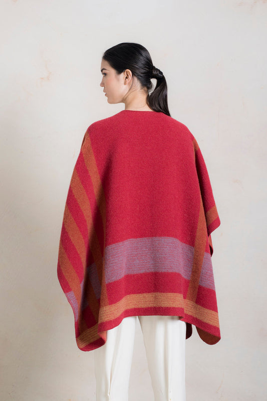 Reseña Cape Baby Alpaca Color Rojo