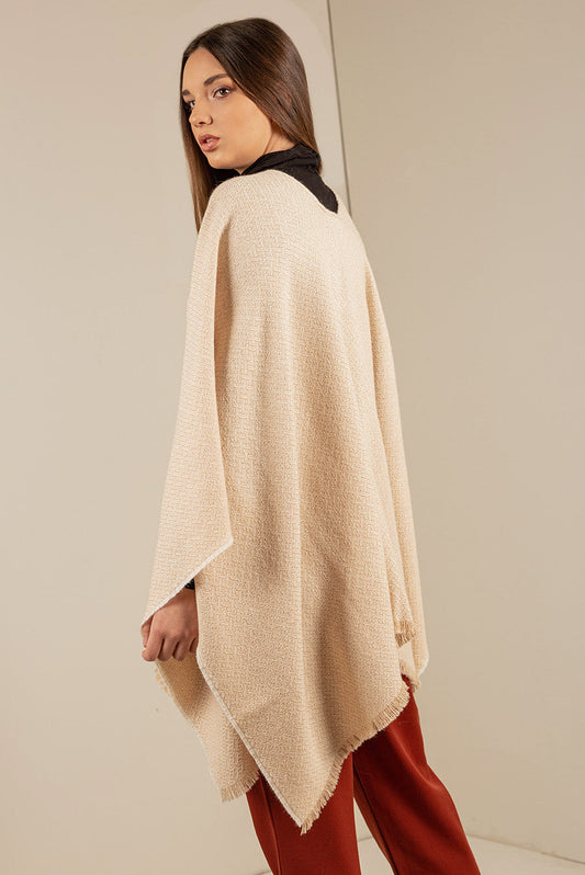 Uscita Cape Baby Alpaca Color Beige