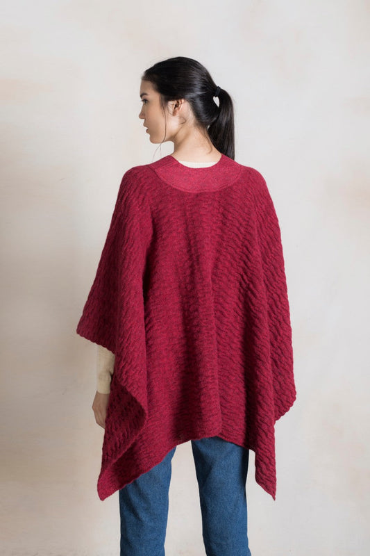 Ring Poncho Baby Alpaca Color Venezia