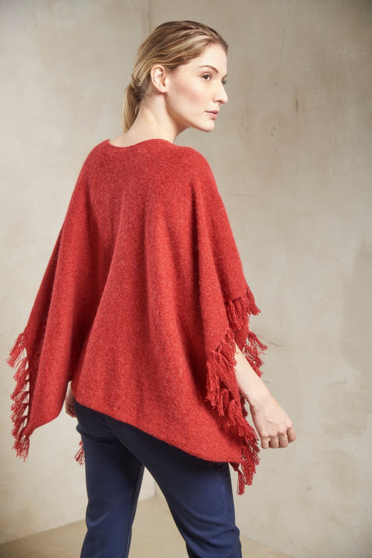Poncho Escorpio Baby Alpaca Color Dante