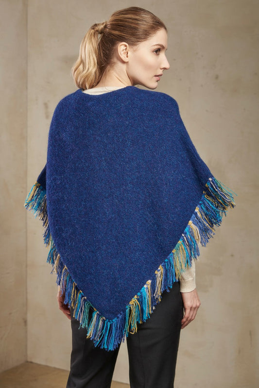 Socabaya Poncho Baby Alpaca Color Astral