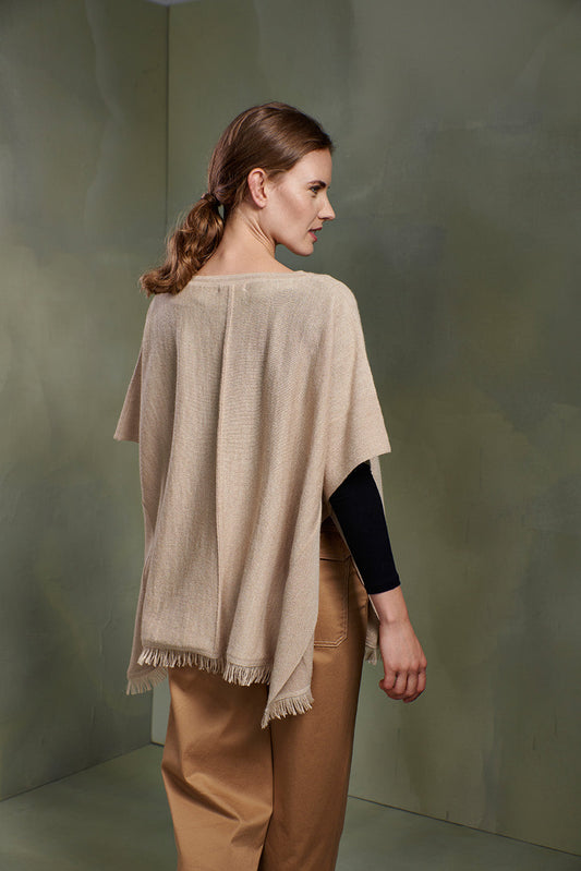 Taboa Poncho Baby Alpaca Color Nomad