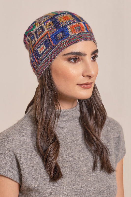 Vivaldi Hat Baby Alpaca Color Multi