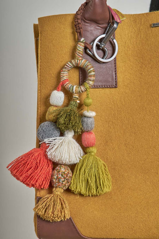 Bolso Ramona de Alpaca y Lana Color Senape