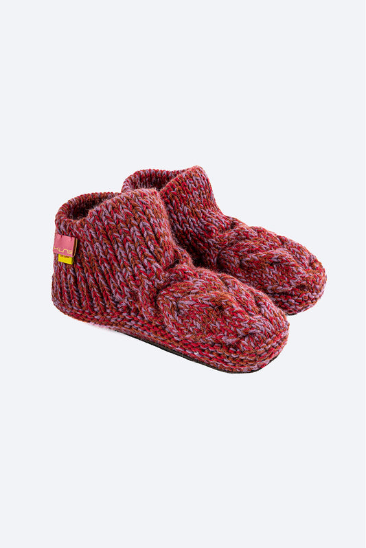 Wakanda Slippers Alpaca & Cuero Color Multicolor
